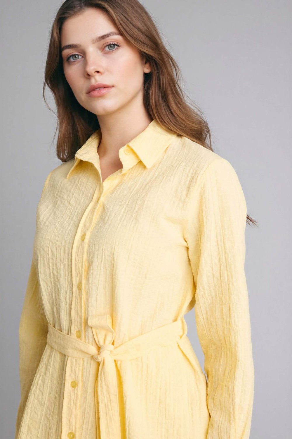 DeFacto Regular Fit Gofre Dokulu Tunik G8505AX26SP görsel 8