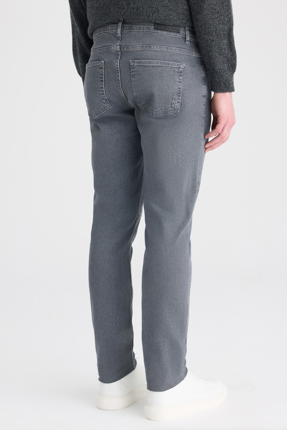 TWN Super Slim Fit Antrasit Denim Pantolon 5ECJ30081503M görsel 3