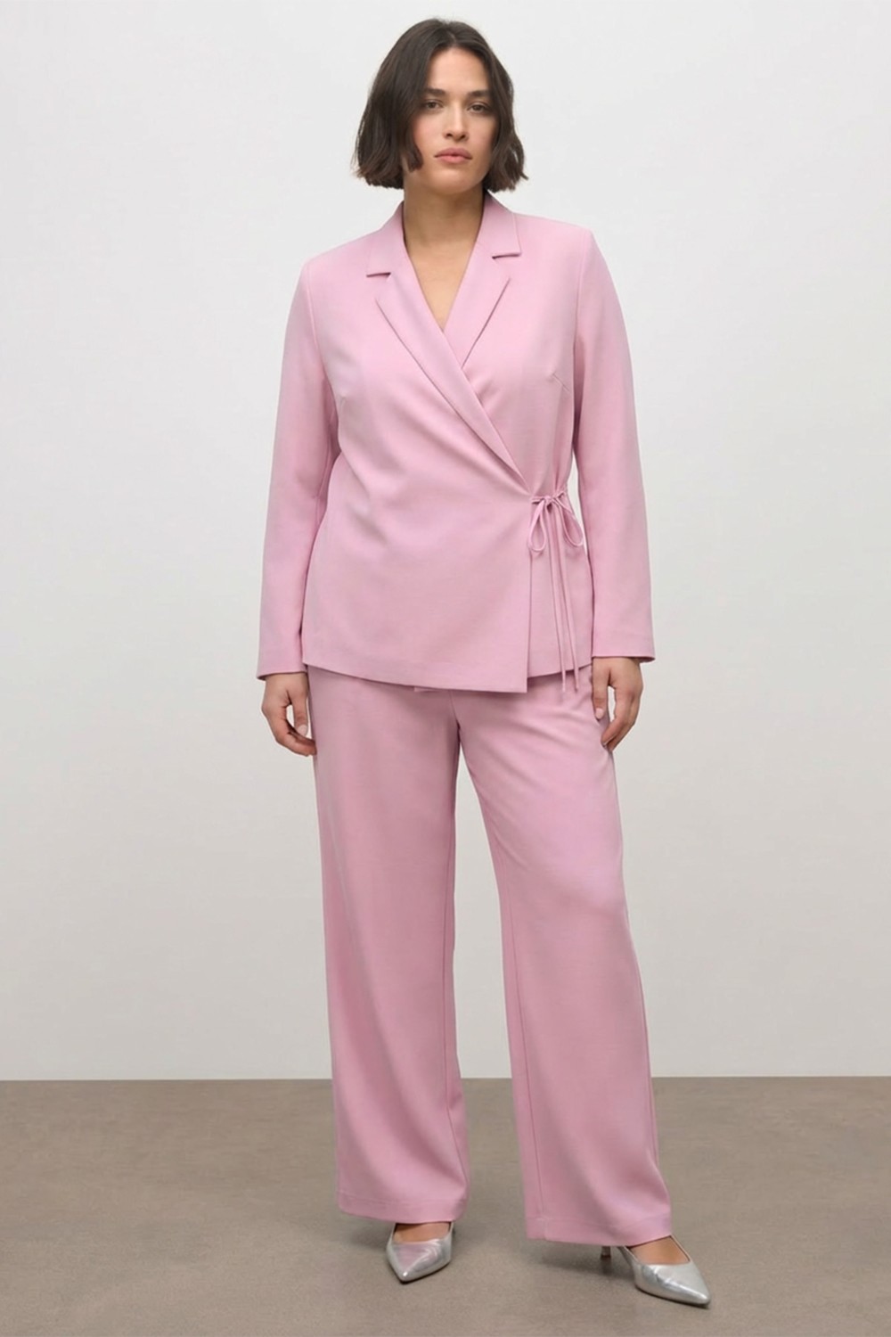 Myline Bağlama Detaylı Blazer Ceket