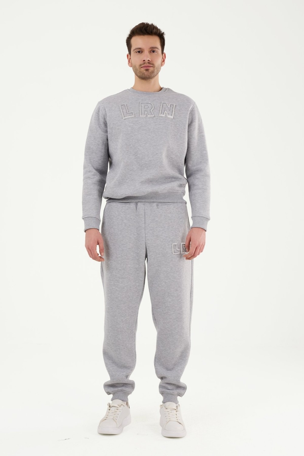 Louren W863 Şardonlu Oversize Eşofman Üstü görsel 6