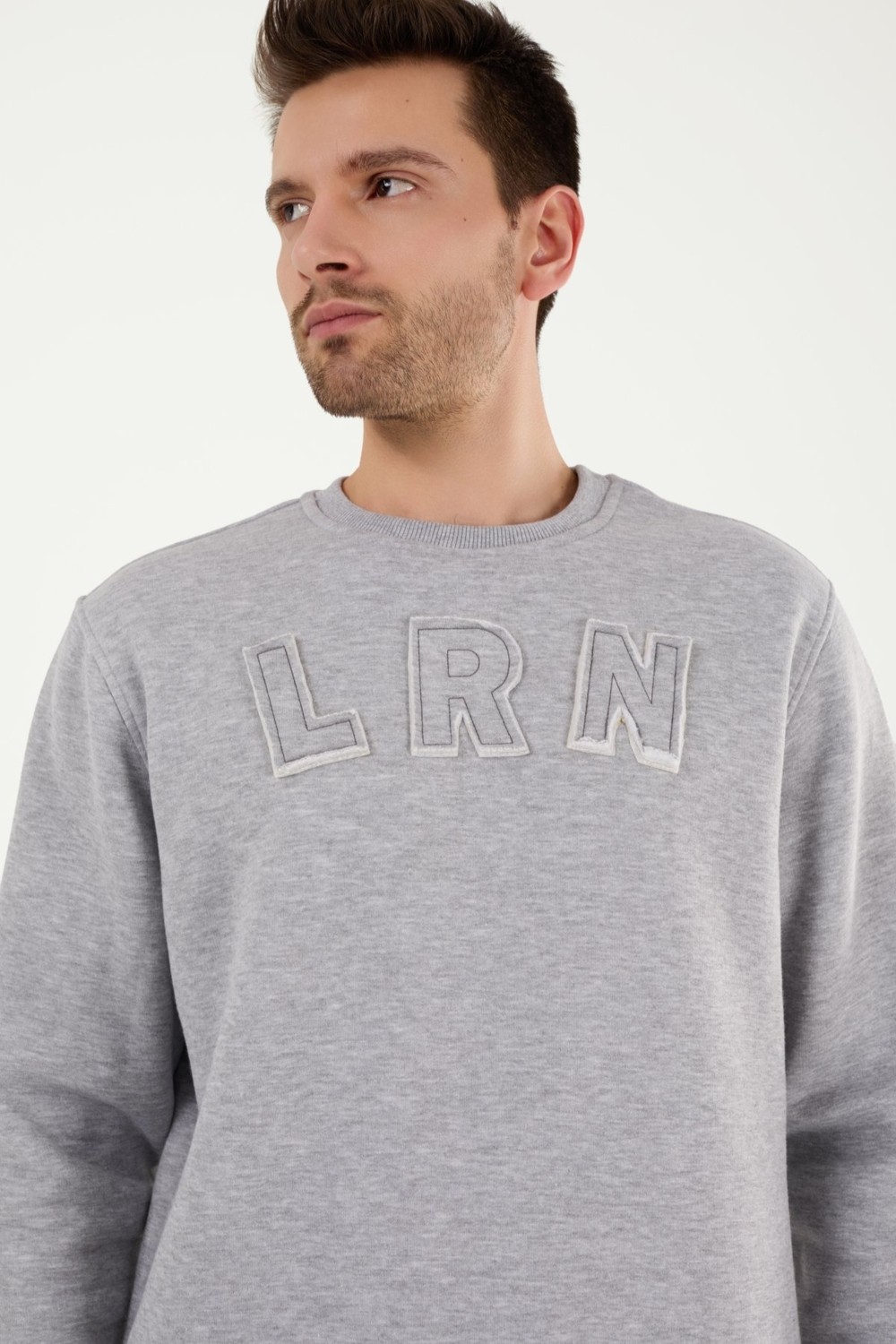 Louren W863 Şardonlu Oversize Eşofman Üstü görsel 8