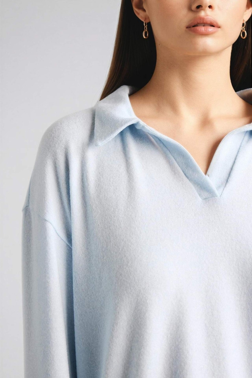 DeFacto Regular Fit Ultra Yumuşak Uzun Kollu Velur Üst Uzun Alt Pijama Takımı G1188AX26SP görsel 6