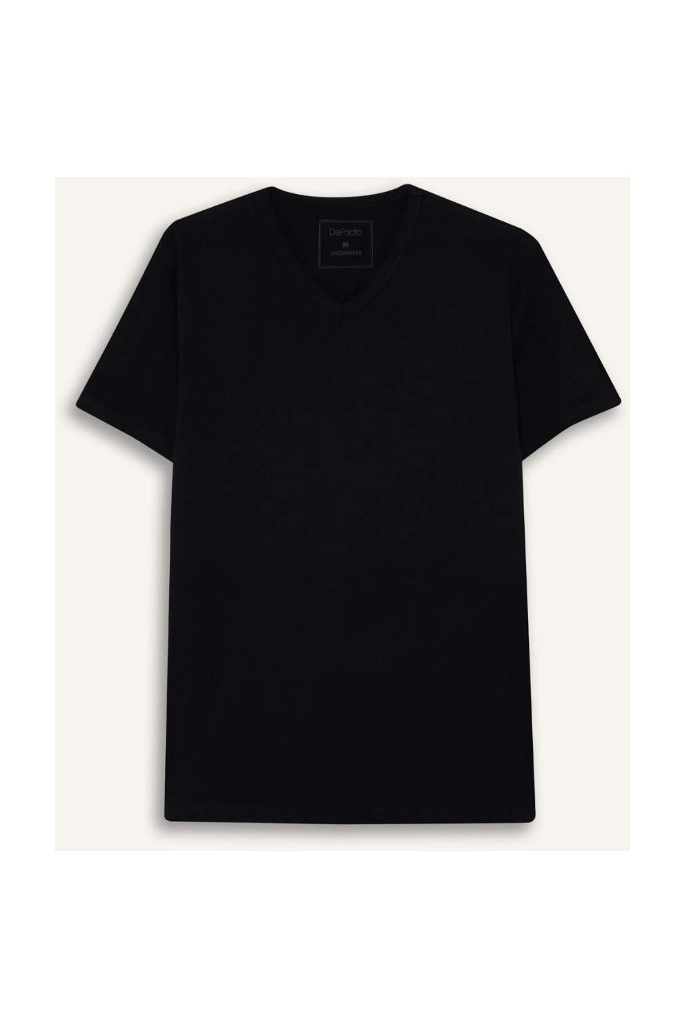 DeFacto Slim Fit Bisiklet Yaka Basic Tişört L4884AZ26SP görsel 6