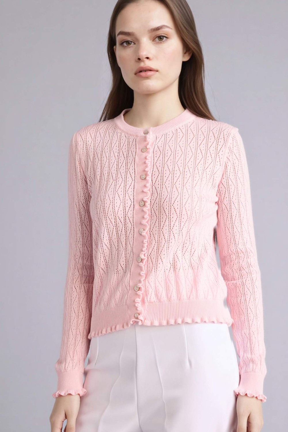 DeFacto %100 Pamuk Regular Fit Triko Hırka H1206AX26SP