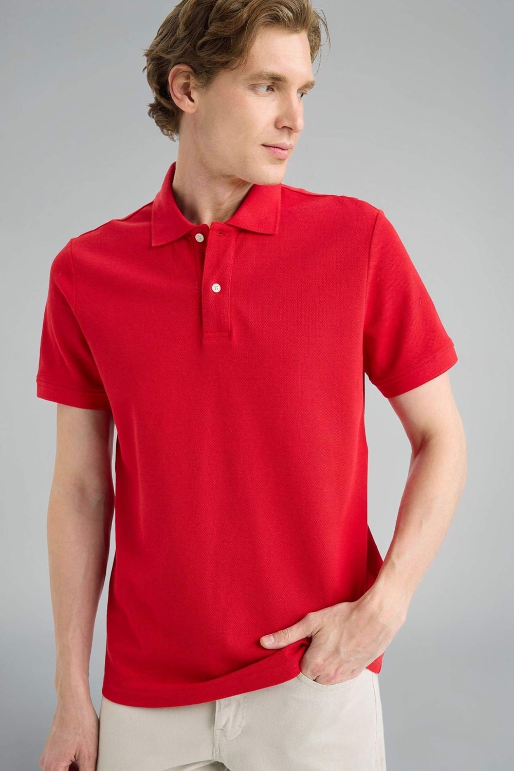 DeFacto %100 Pamuk Regular Fit Polo Tişört E9504AX26SP