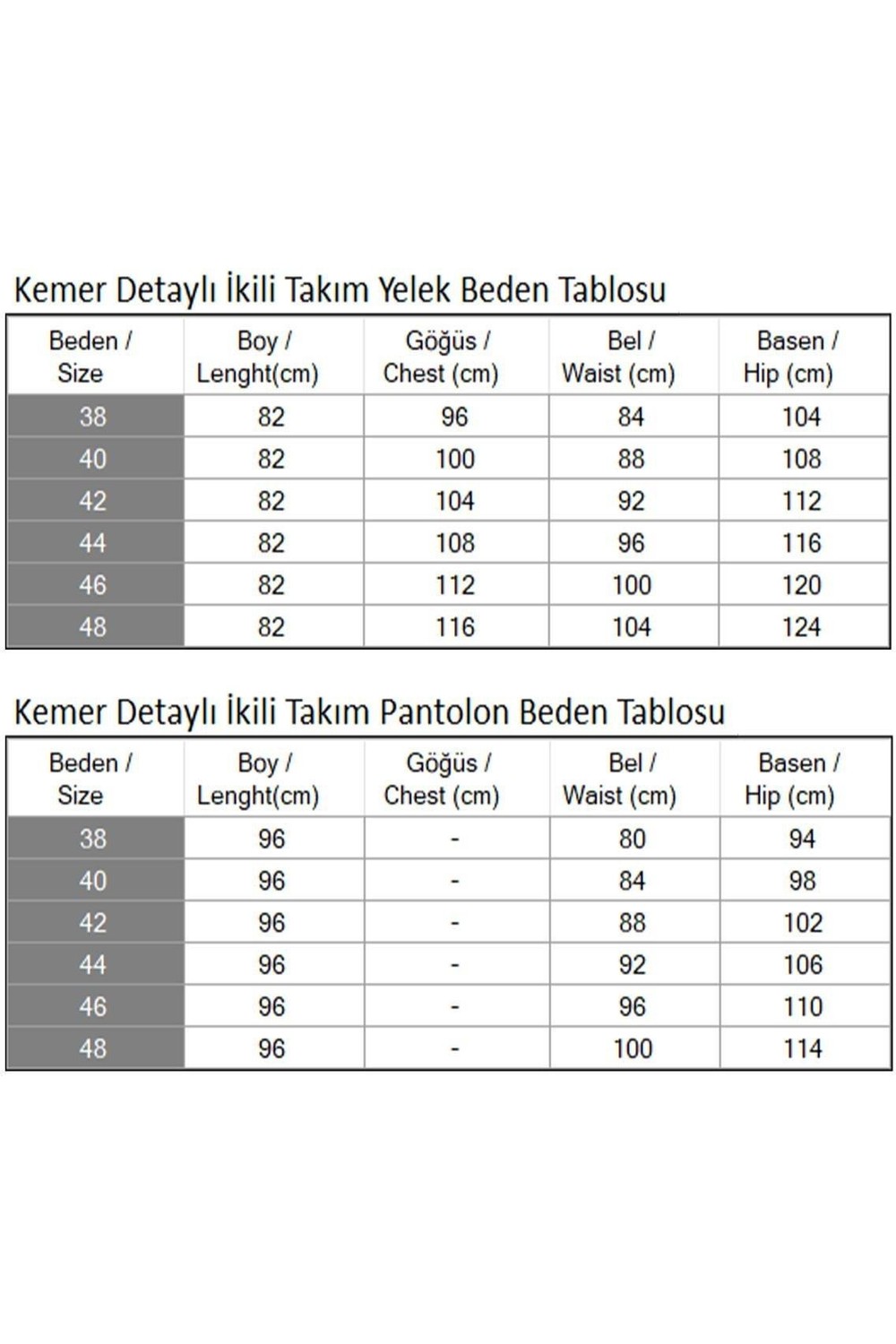 Moda Mihram Kemer Detaylı İkili Kot Takım Koyu Mavi 19232 görsel 7