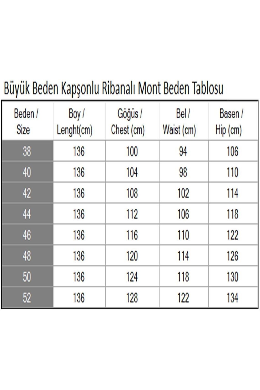 Missvalle Büyük Beden Kapşonlu Ribanalı Mont Taba 15500 görsel 7