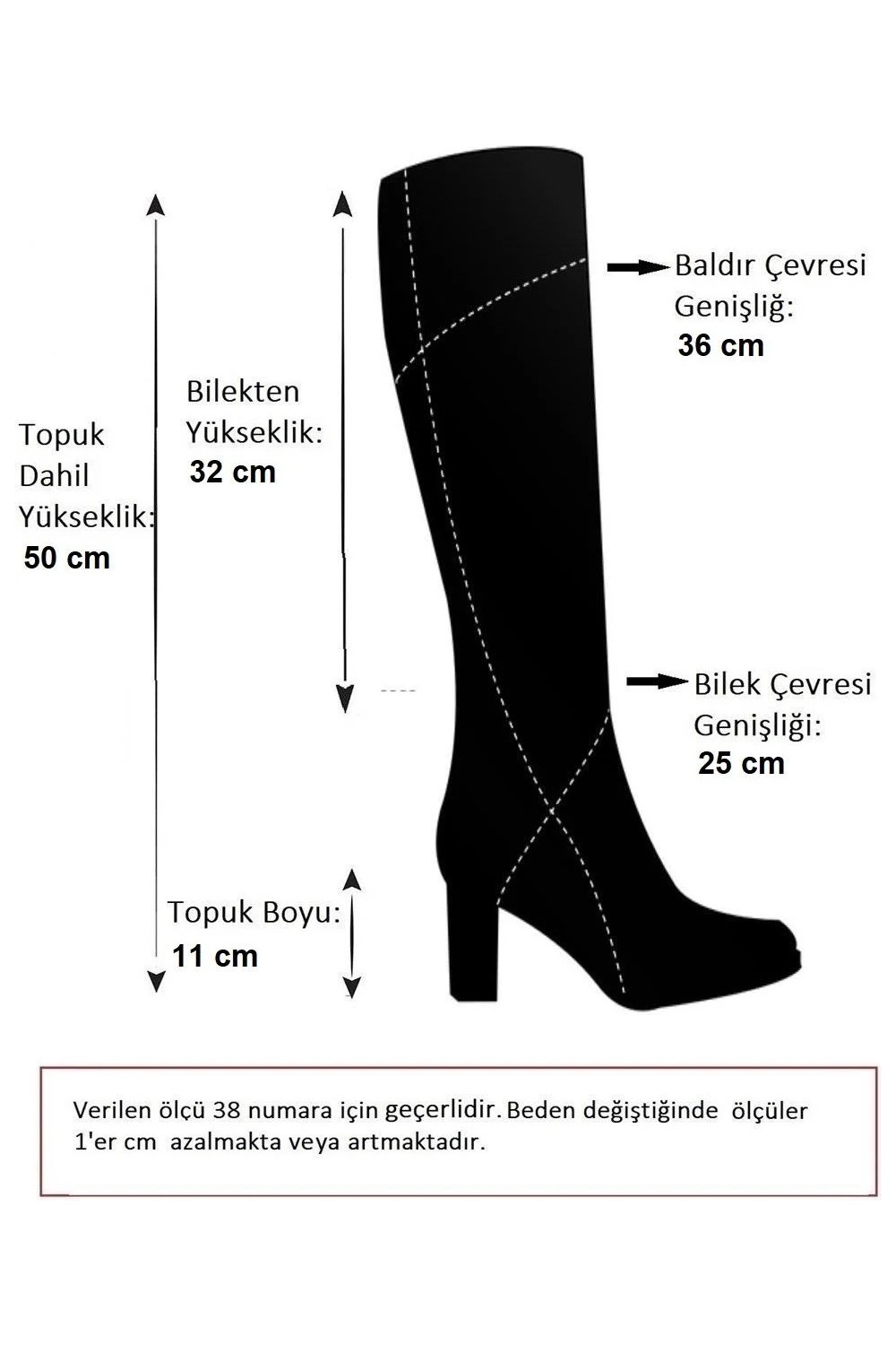 Fox Shoes N372530108 Siyah Rugan Ince Topuklu Sivri Burun Kadın Çizme görsel 7
