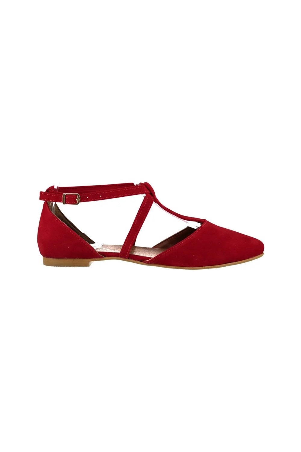 Fox Shoes Siyah Kadın Babet D726537302 görsel 5