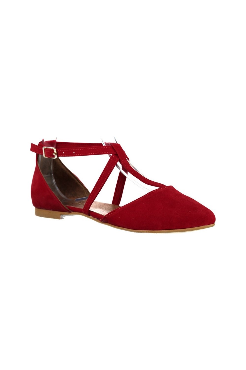 Fox Shoes Siyah Kadın Babet D726537302 görsel 6
