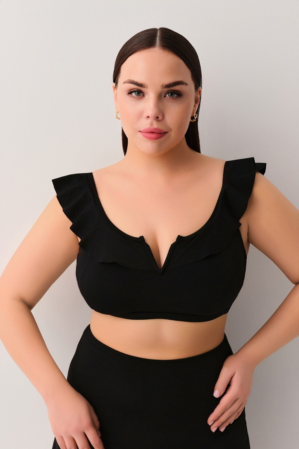 Suwen Volanlı Bralet Bikini Üst görsel 2