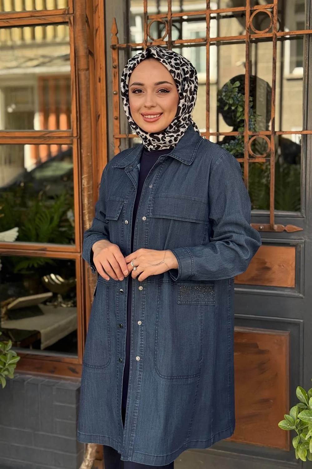 Eskişehir Mağazacılık Gala-Xi Büyük Beden Jean Kap 10002522214002 Lacivert görsel 7