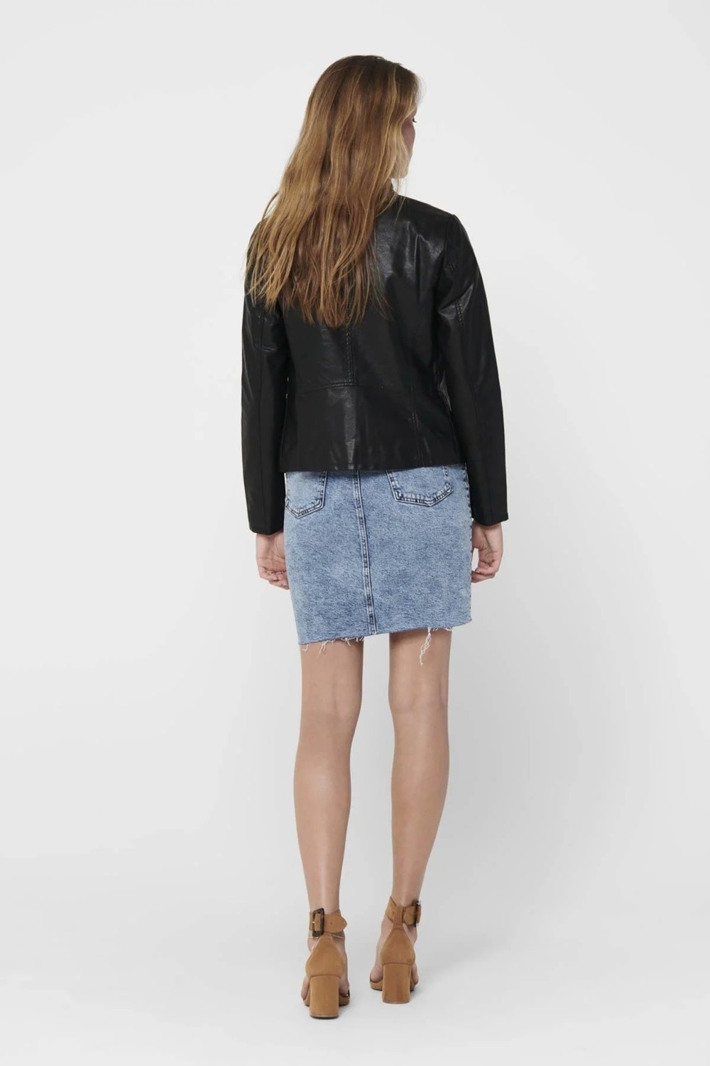 Only kadın onlmelisa faux leather jacket cc otw 15205626 görsel 3