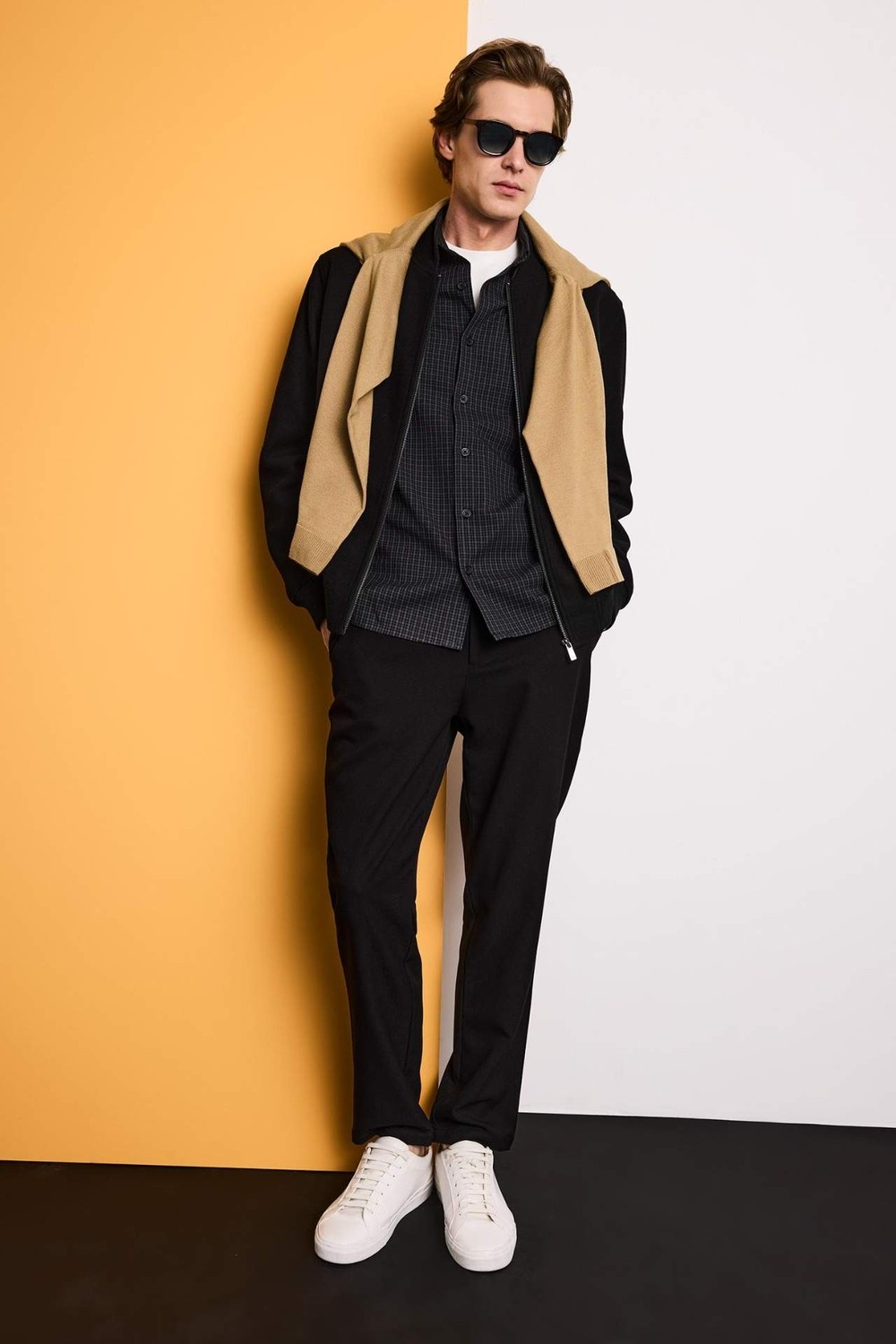 DeFacto Tailored Fit Düz Paça Pantolon B8577AX26SP