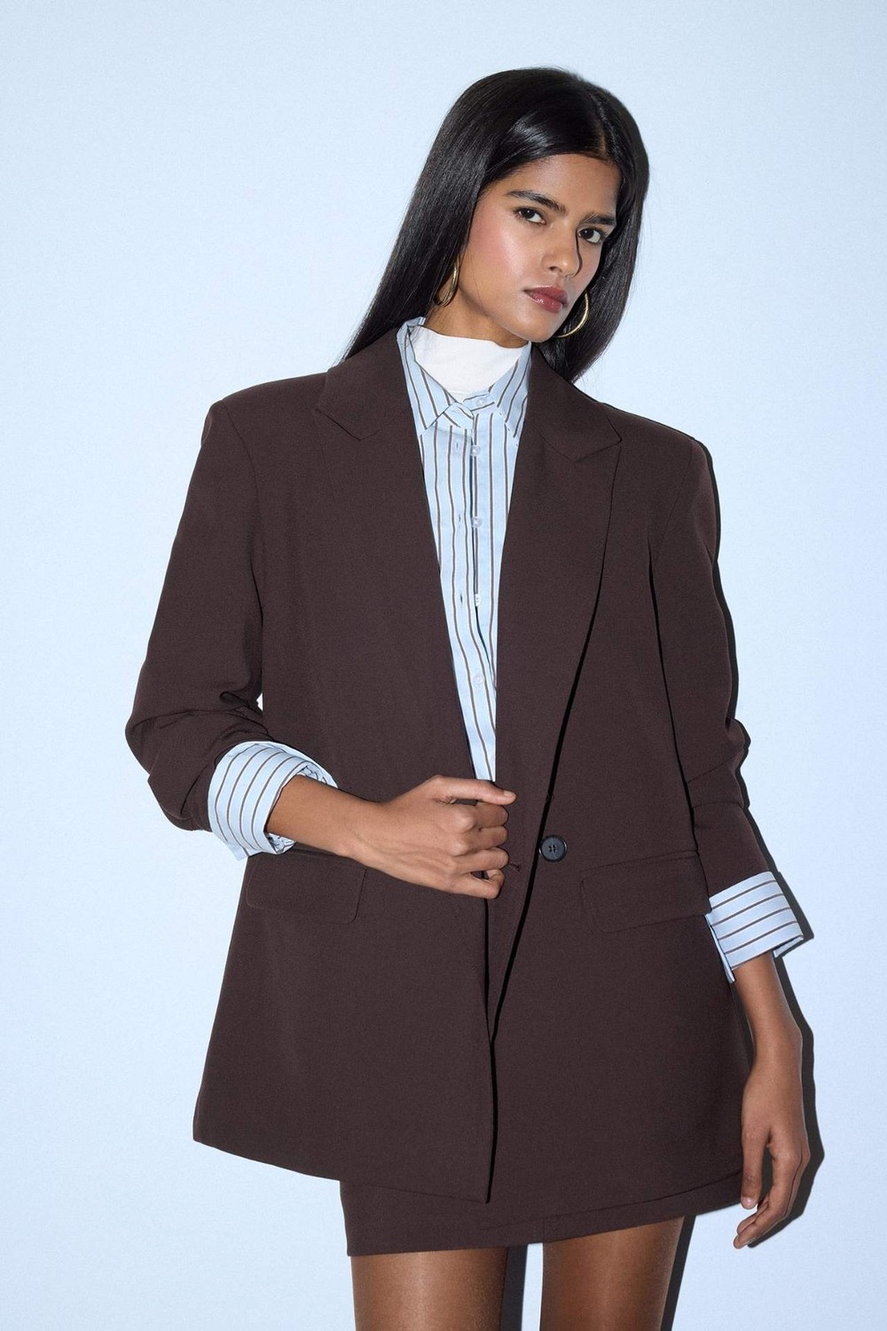 DeFacto Oversize Blazer Ceket E7732AX26SP görsel 6