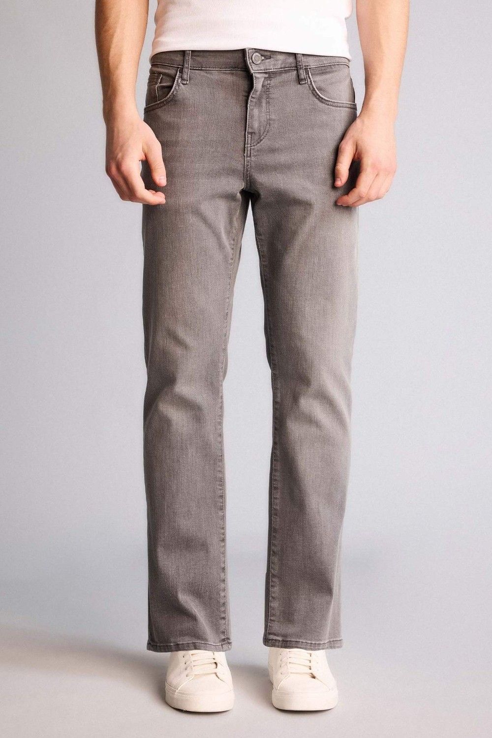 DeFacto Sergio Regular Fit Normal Bel Boru Paça Jean Pantolon H0792AX26SP görsel 3