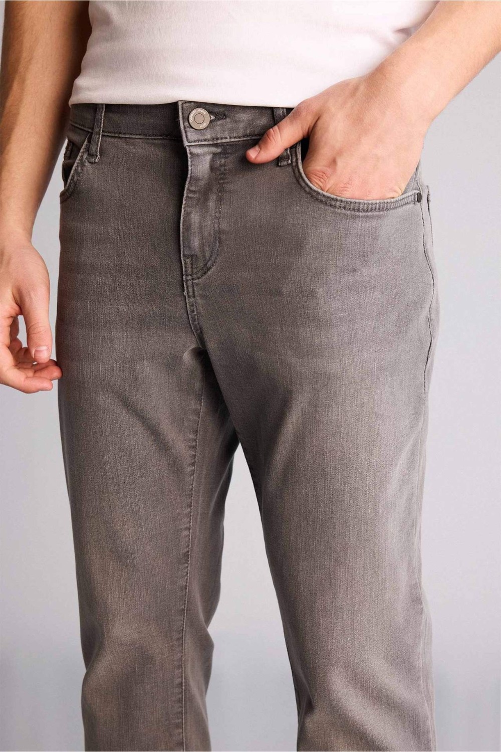 DeFacto Sergio Regular Fit Normal Bel Boru Paça Jean Pantolon H0792AX26SP görsel 4