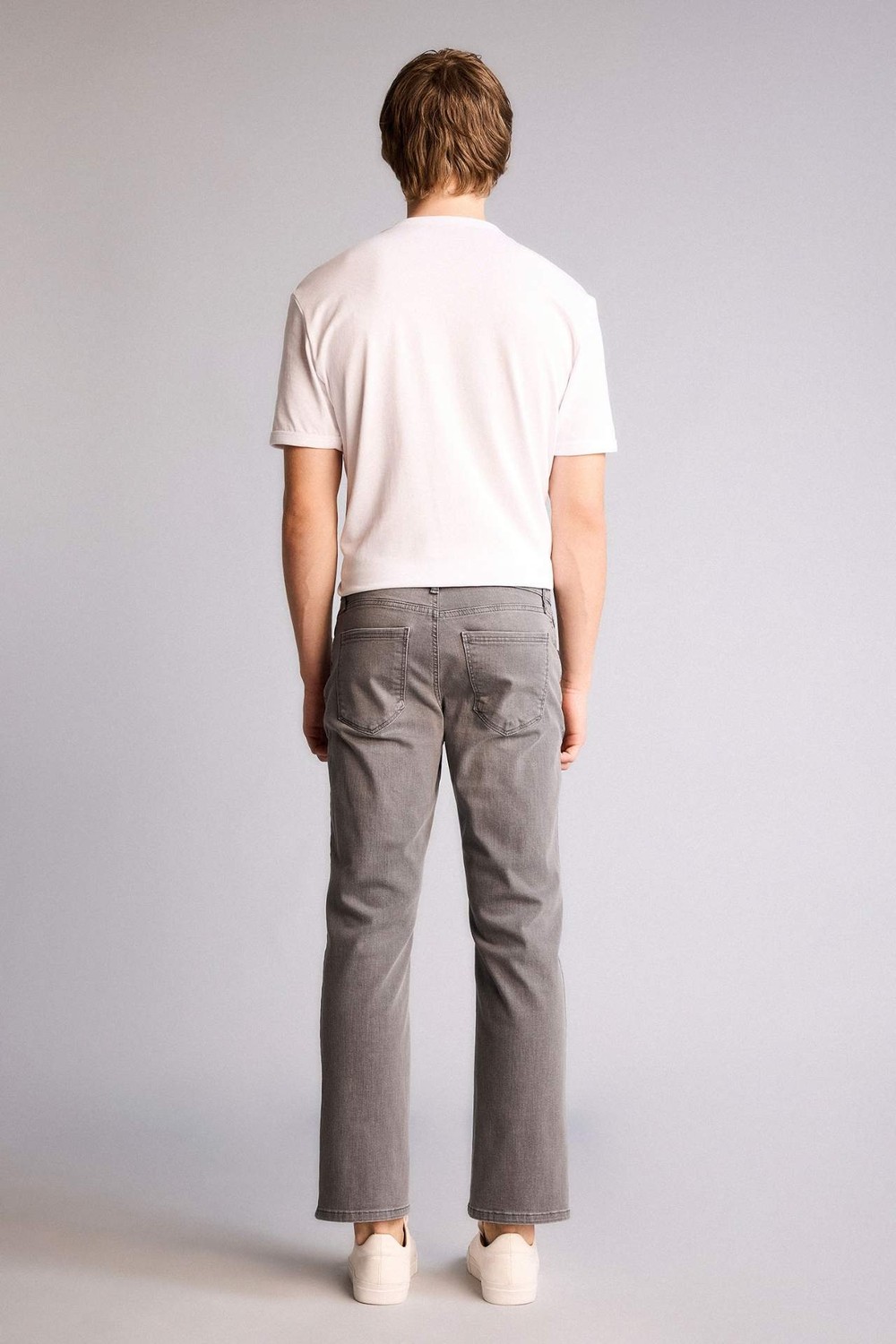 DeFacto Sergio Regular Fit Normal Bel Boru Paça Jean Pantolon H0792AX26SP görsel 5