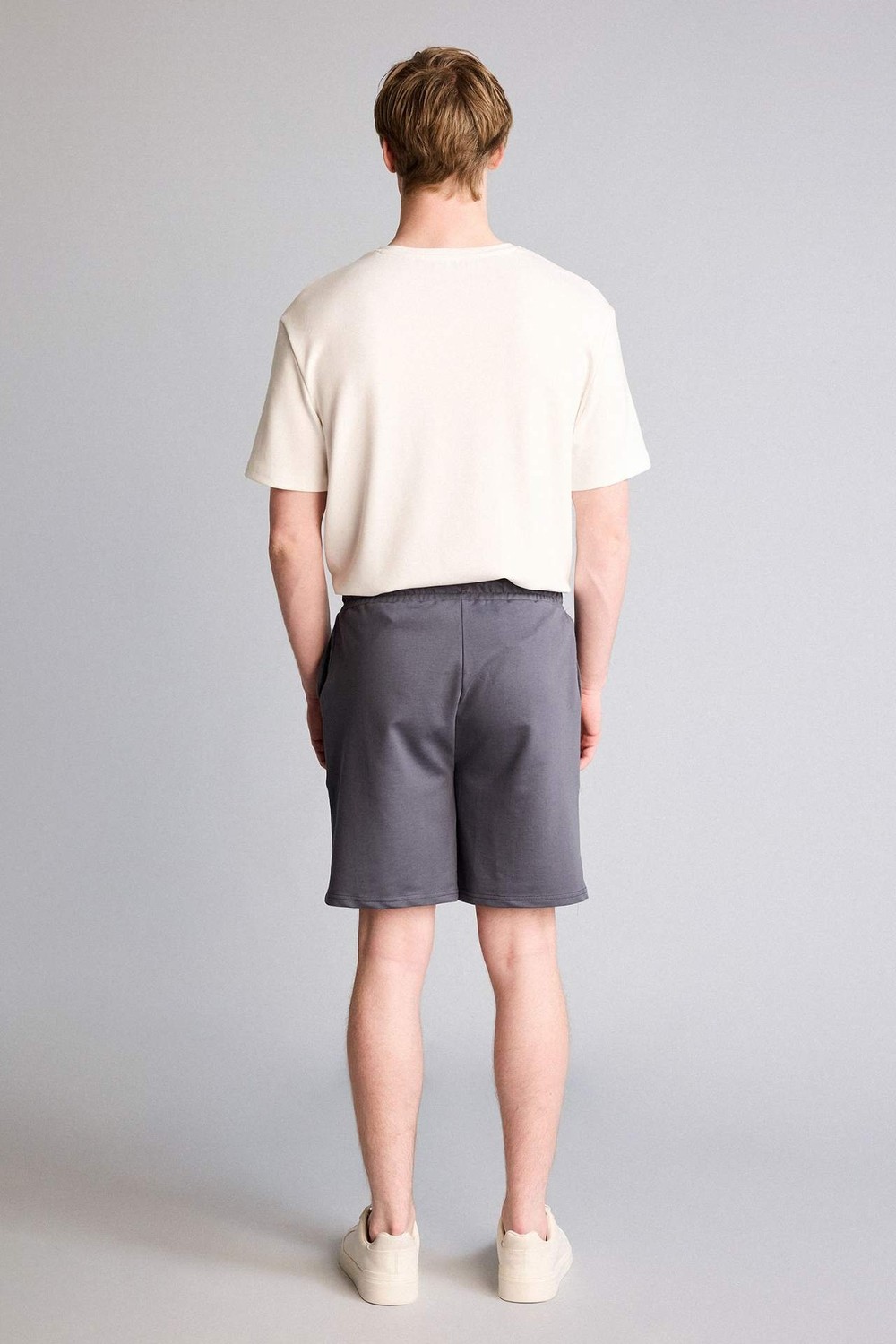 DeFacto Slim Fit Cepli Pamuklu Basic Bermuda Şort W1105AZ26SM görsel 5