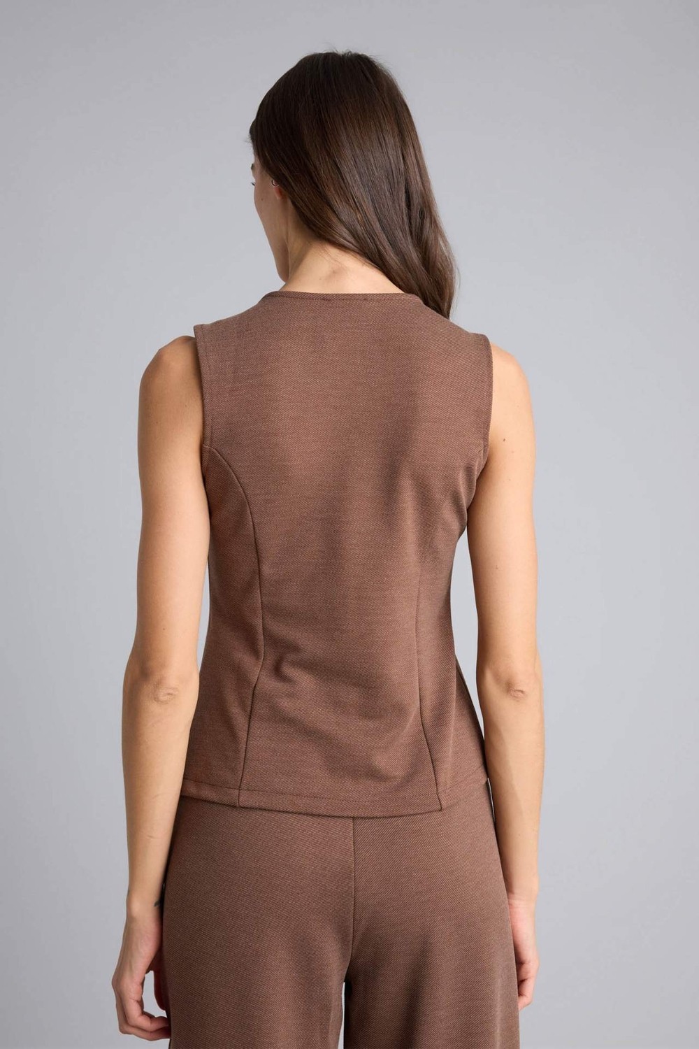DeFacto Slim Fit Düğmeli Yelek H5401AX26SP görsel 5
