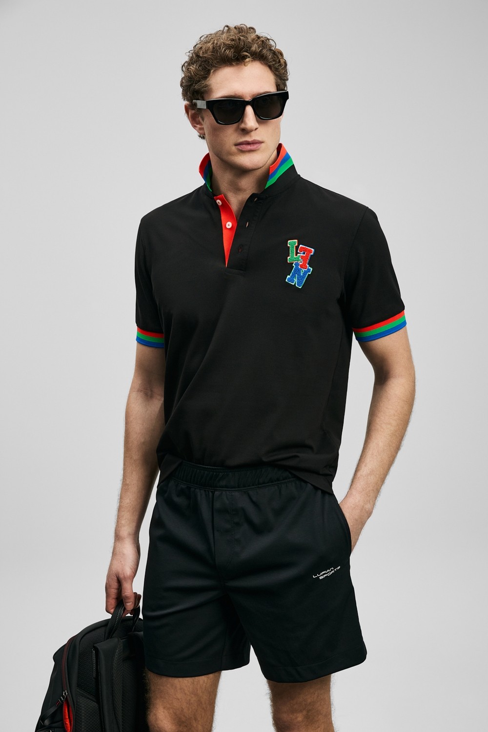 Lufian Fun Smart Erkek Polo Tişört Kırık Beyaz görsel 4