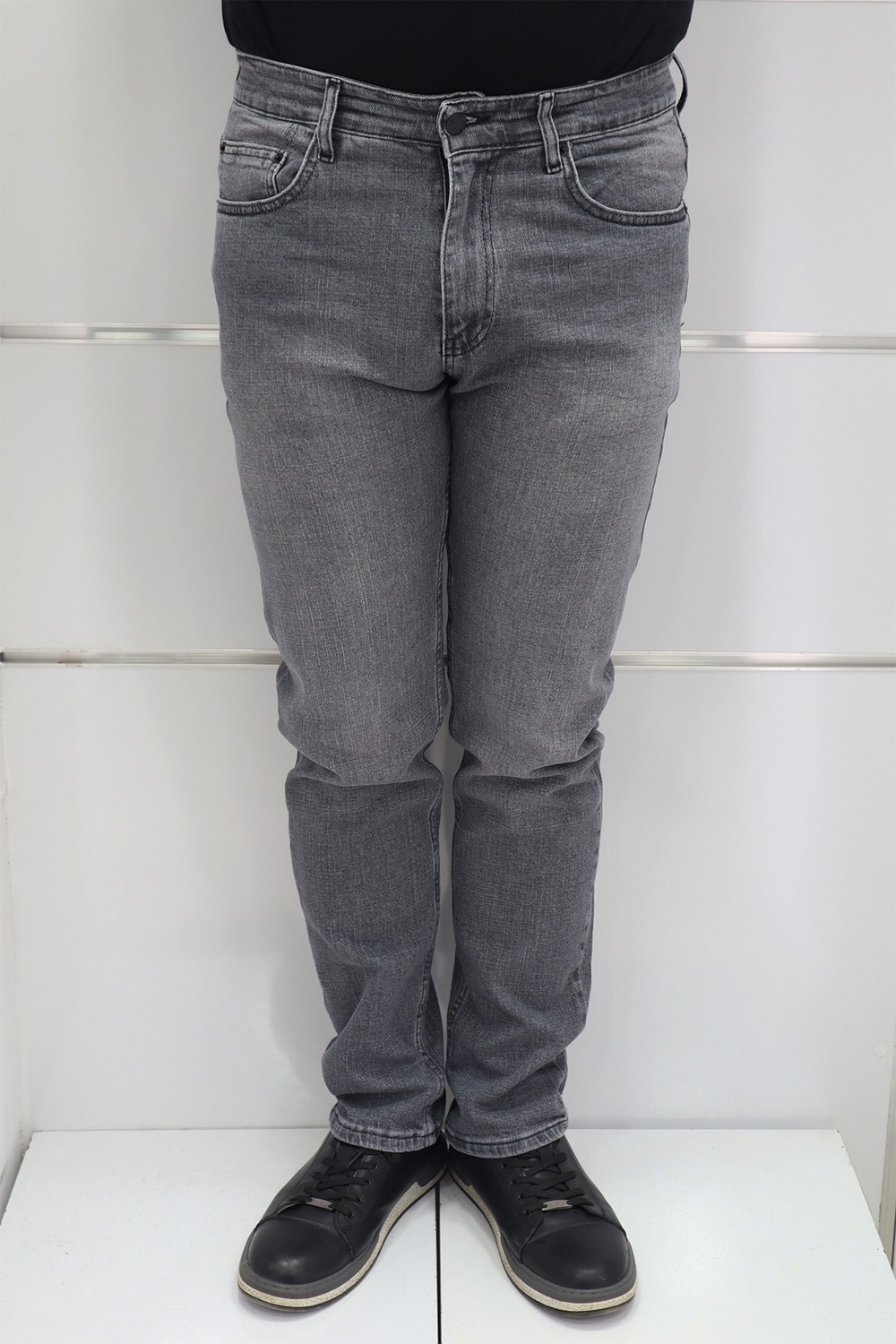 Denim Cartel Fistan Store Erkek Normal Bel Dar Kesim Boru Paça Jean Pantolon görsel 6