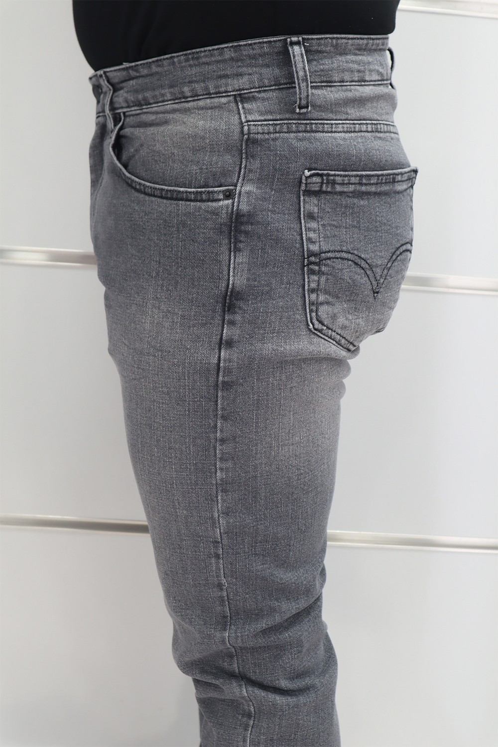 Denim Cartel Fistan Store Erkek Normal Bel Dar Kesim Boru Paça Jean Pantolon görsel 8