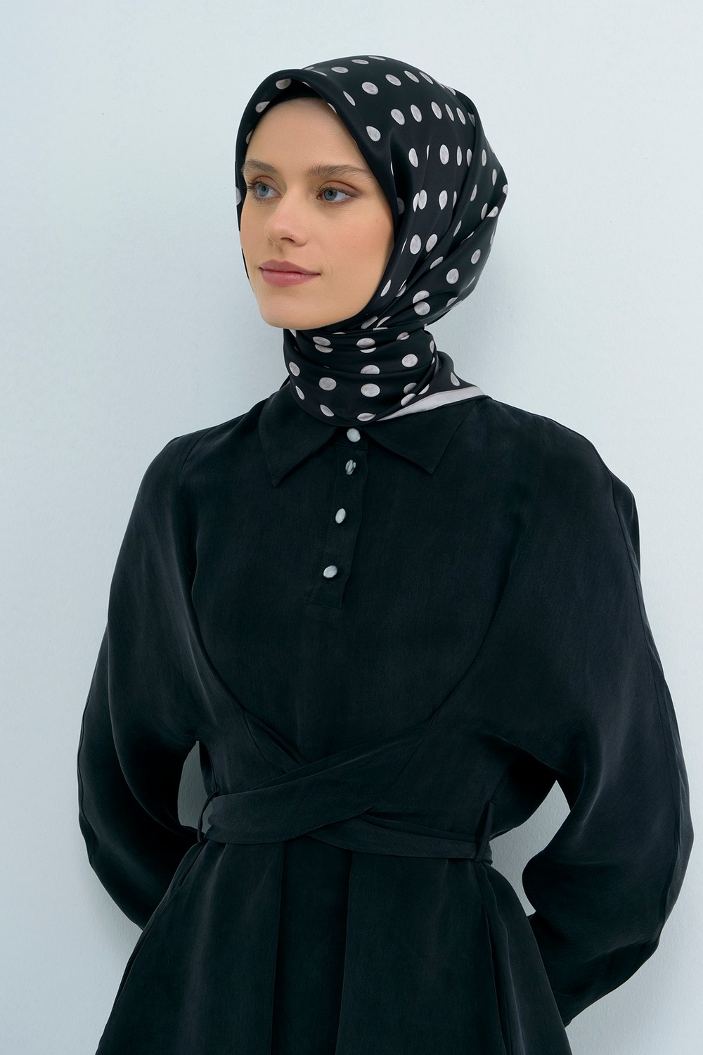 Armine Saf Ipek Sura EŞARP-2026 Ilkbahar-Yaz- 95440D 83 görsel 2