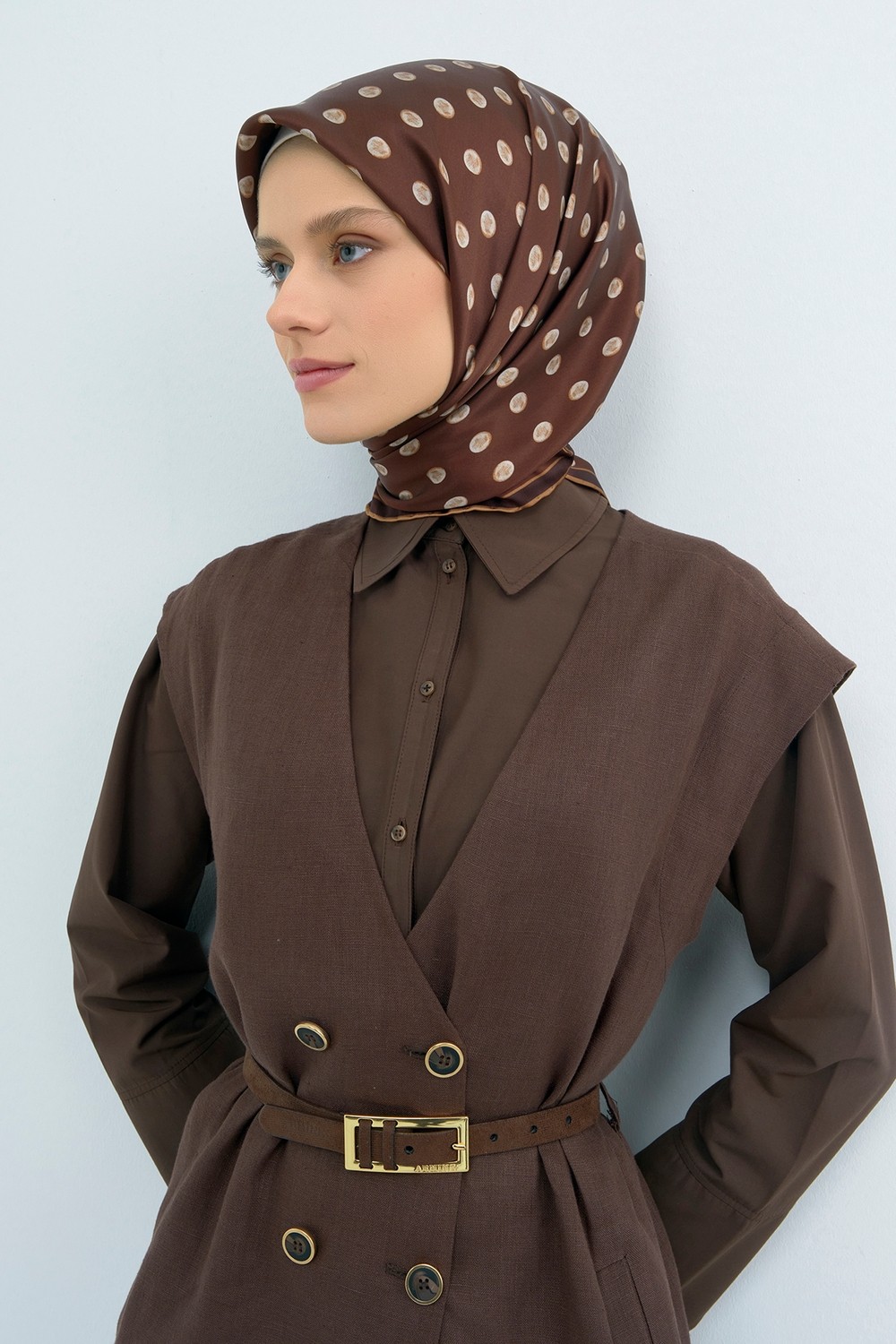 Armine Saf Ipek Sura EŞARP-2026 Ilkbahar-Yaz- 95440D 83 görsel 8