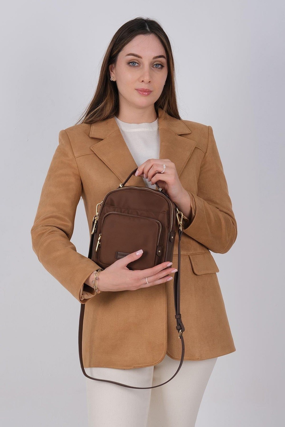 Silver & Polo Silver Polo SP1220-M206 Kadın Çapraz Çantası Siyah görsel 3