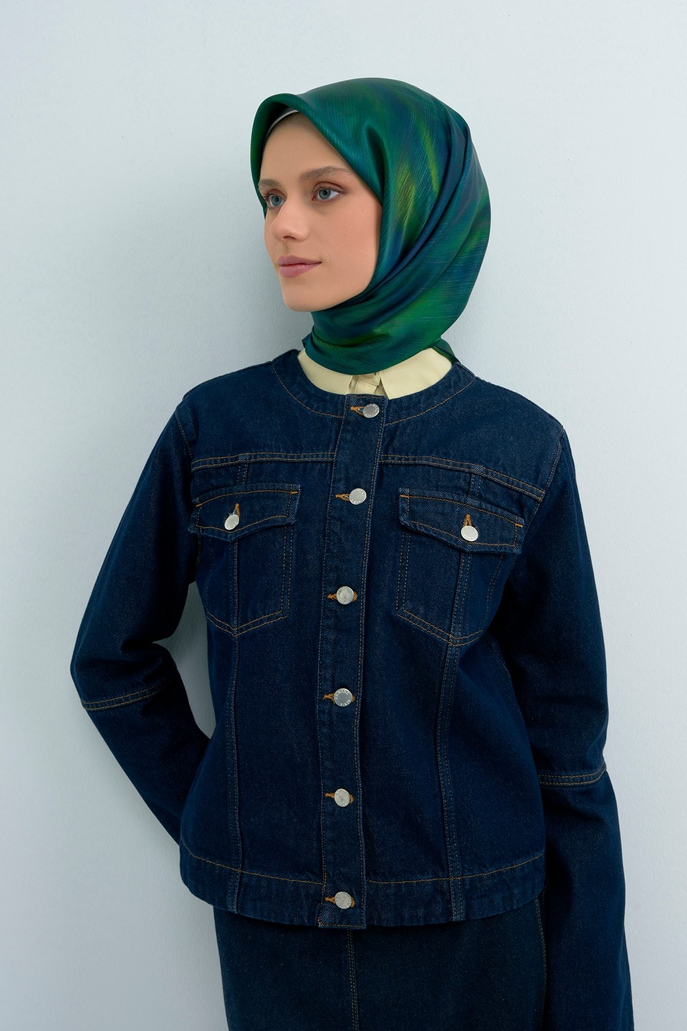Armine Saf Ipek Sura EŞARP-2026 Ilkbahar-Yaz- 95130D 83