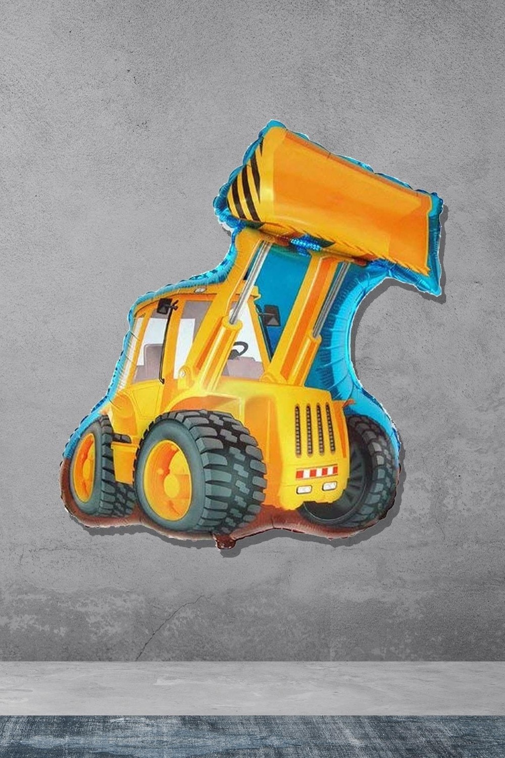 Feyza Design Kepçe Şekilli Çok Renkli Folyo Balon - Doğum Günü Partisi