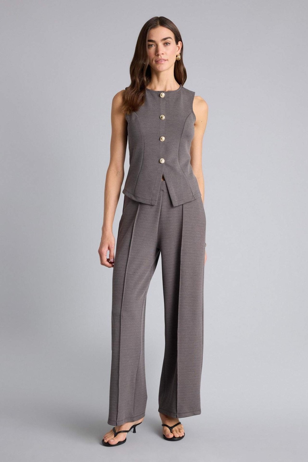 DeFacto Slim Fit Düğmeli Yelek H5401AX26SP görsel 7