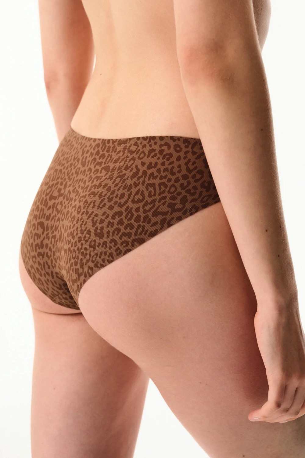 Penti Kahverengi̇ Leopar Slip Külot görsel 2