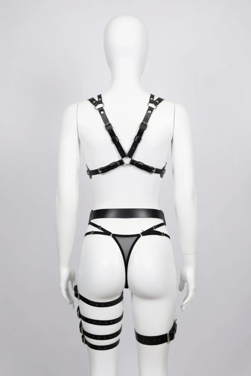 Luna Vanessa Body Deri Fantezi Giyim -2186-AYS-FG-S-2XL görsel 2