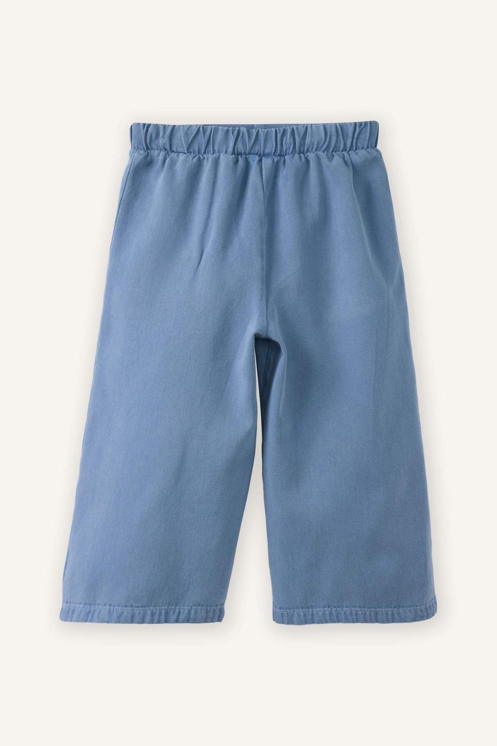 DeFacto Wide Leg Akışkan Kumaş Pantolon Kız Bebek G8094A526SP görsel 4