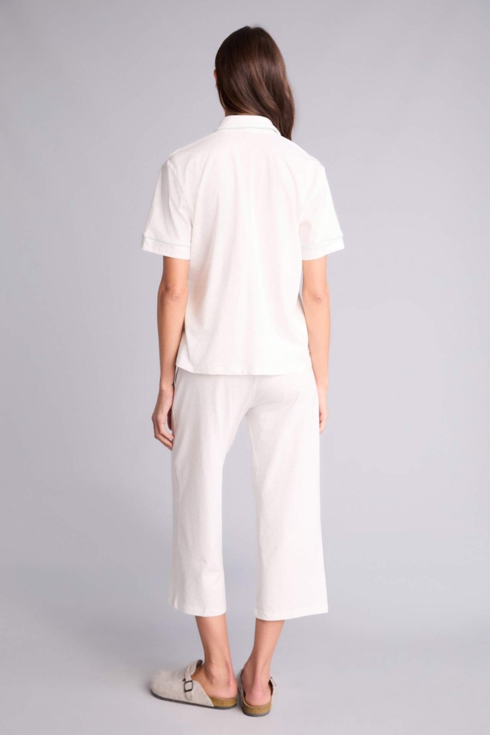 DeFacto %100 Pamuk Regular Fit Kısa Kollu Pijama Takımı H1700AX26SP görsel 6