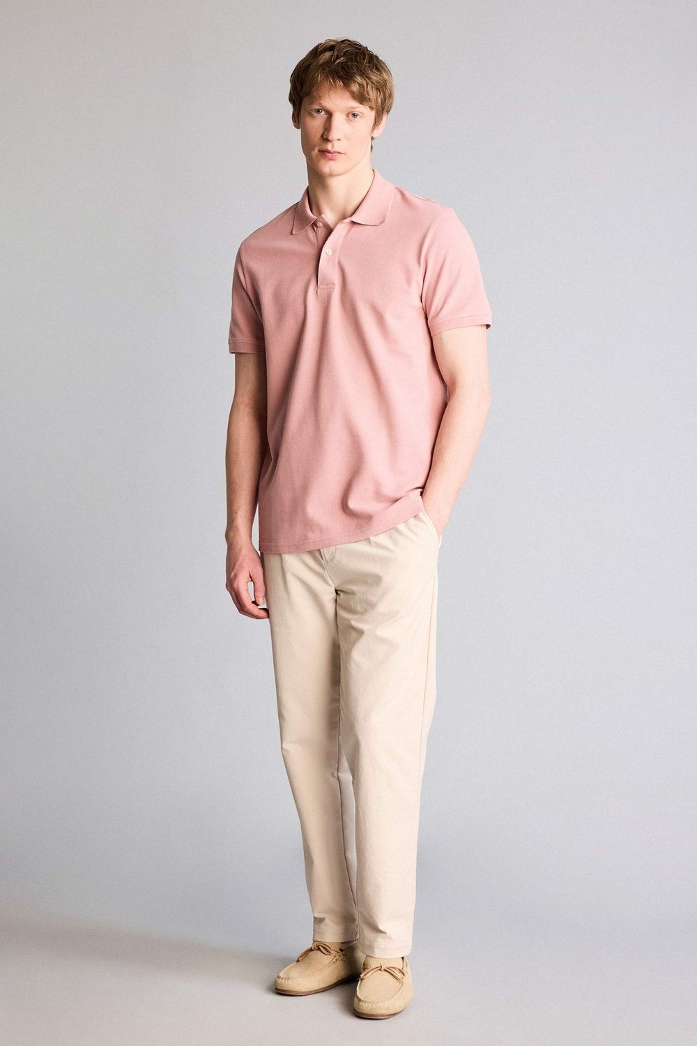 DeFacto %100 Pamuk Regular Fit Polo Tişört E9504AX26SP görsel 7