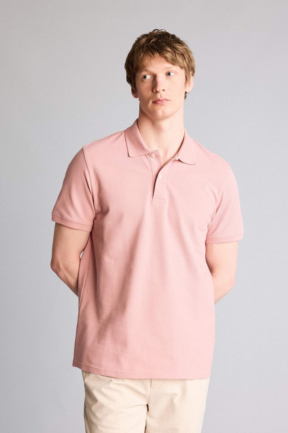 DeFacto %100 Pamuk Regular Fit Polo Tişört E9504AX26SP görsel 8