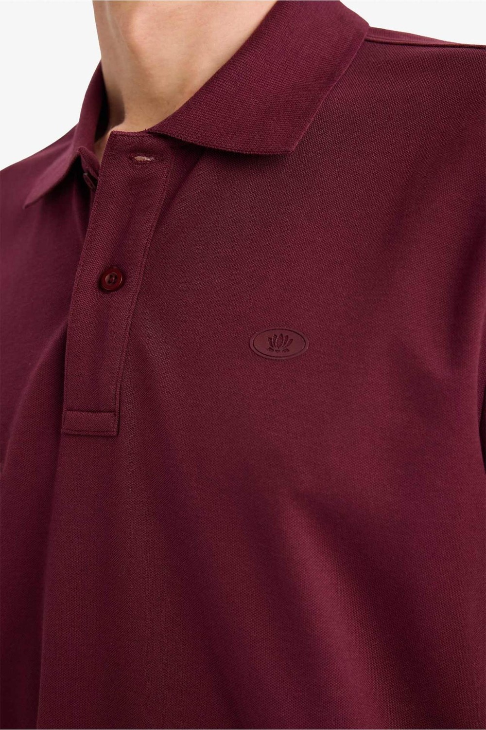 DeFacto Çabuk Kuruyan Pamuklu Regular Fit Nefes Alabilen Polo Tişört F9769AX26SP görsel 5