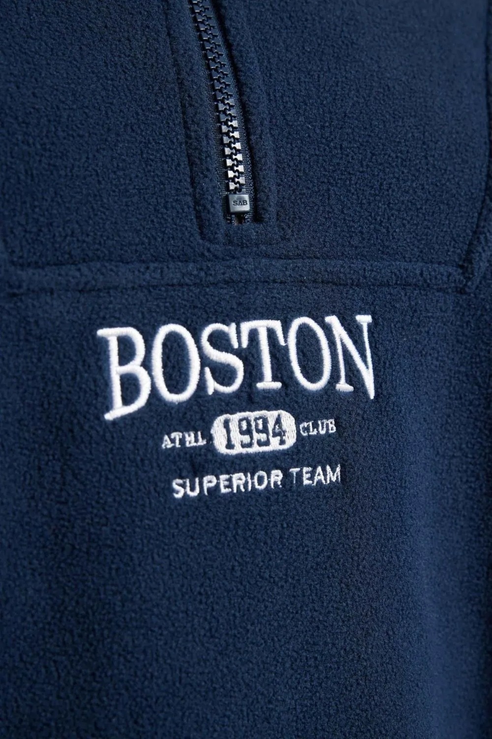 DeFacto Oversize Fit Yarım Fermuarlı Polar Sweatshirt Y2649AZ23WN görsel 8