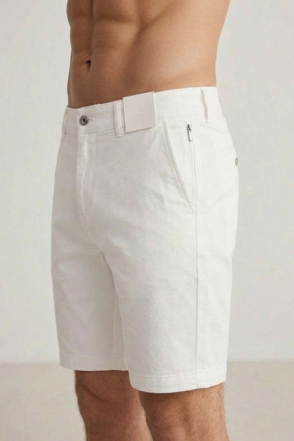 Soft & Basic Erkek Ön ve Arka Cepli Regular Fit Rahat Kalıp Günlük Şort