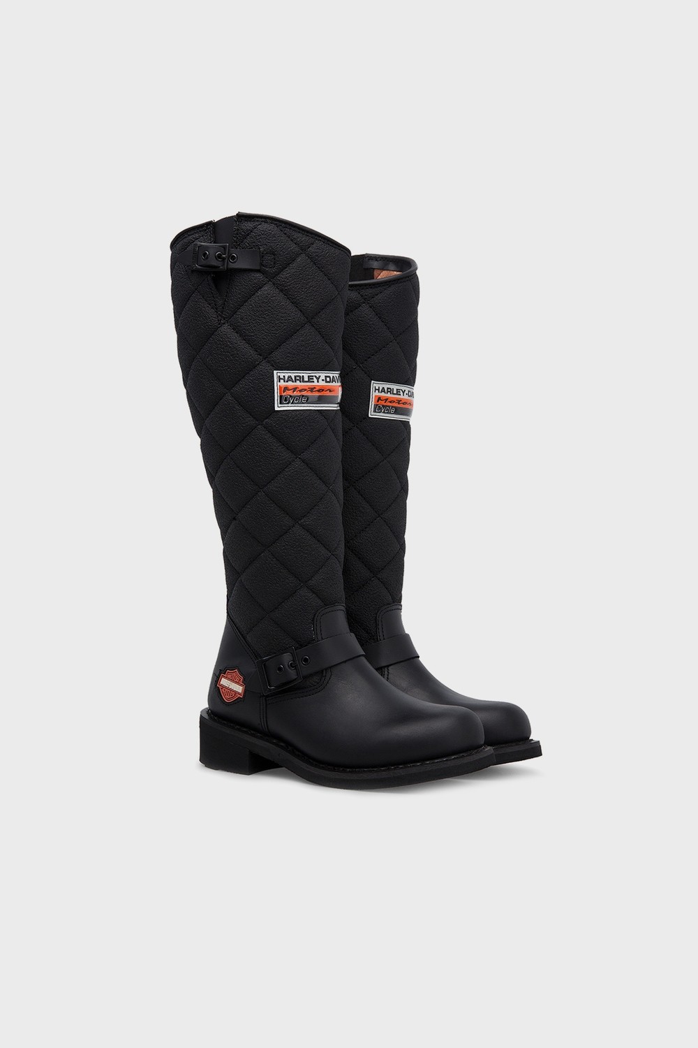 Harley Davidson Laconia Hi Siyah Klasik Çizme Unisex Su Geçirmez Konforlu Tasarım görsel 3
