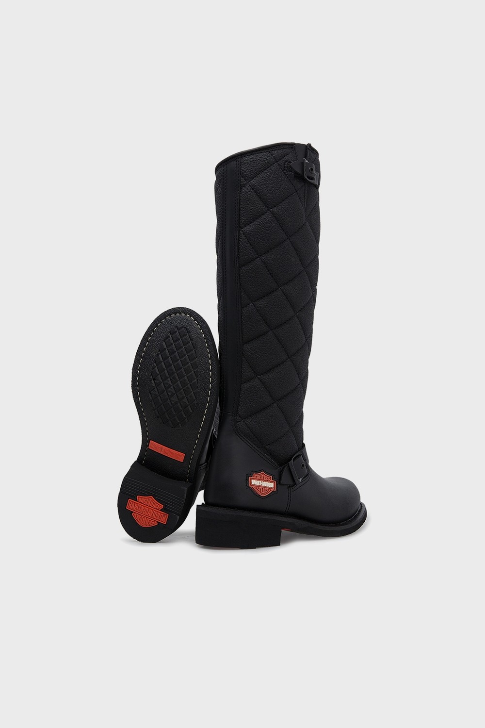 Harley Davidson Laconia Hi Siyah Klasik Çizme Unisex Su Geçirmez Konforlu Tasarım görsel 4