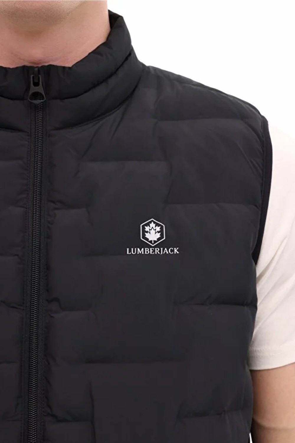 Lumberjack Siyah Yelek, Hafif ve Dayanıklı Tasarım ile Şık Görünüm Erkekler İçin görsel 4