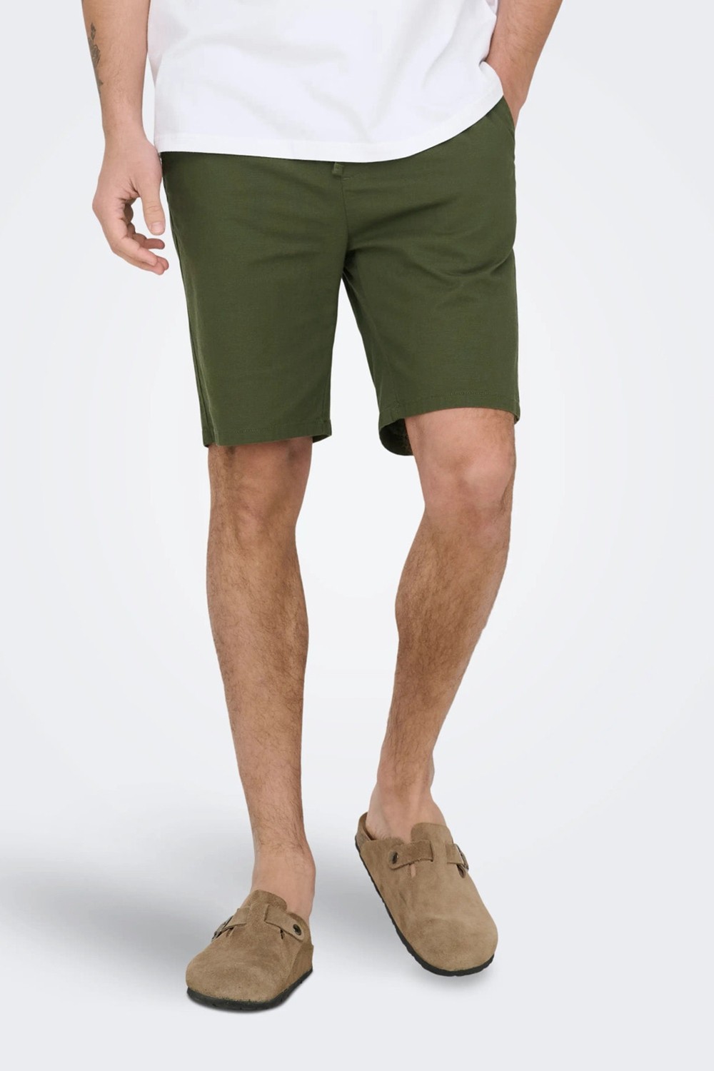 Only & Sons Onsreid Normal Kalıp Pamuklu Normal Bel Short Erkek Short 22036361