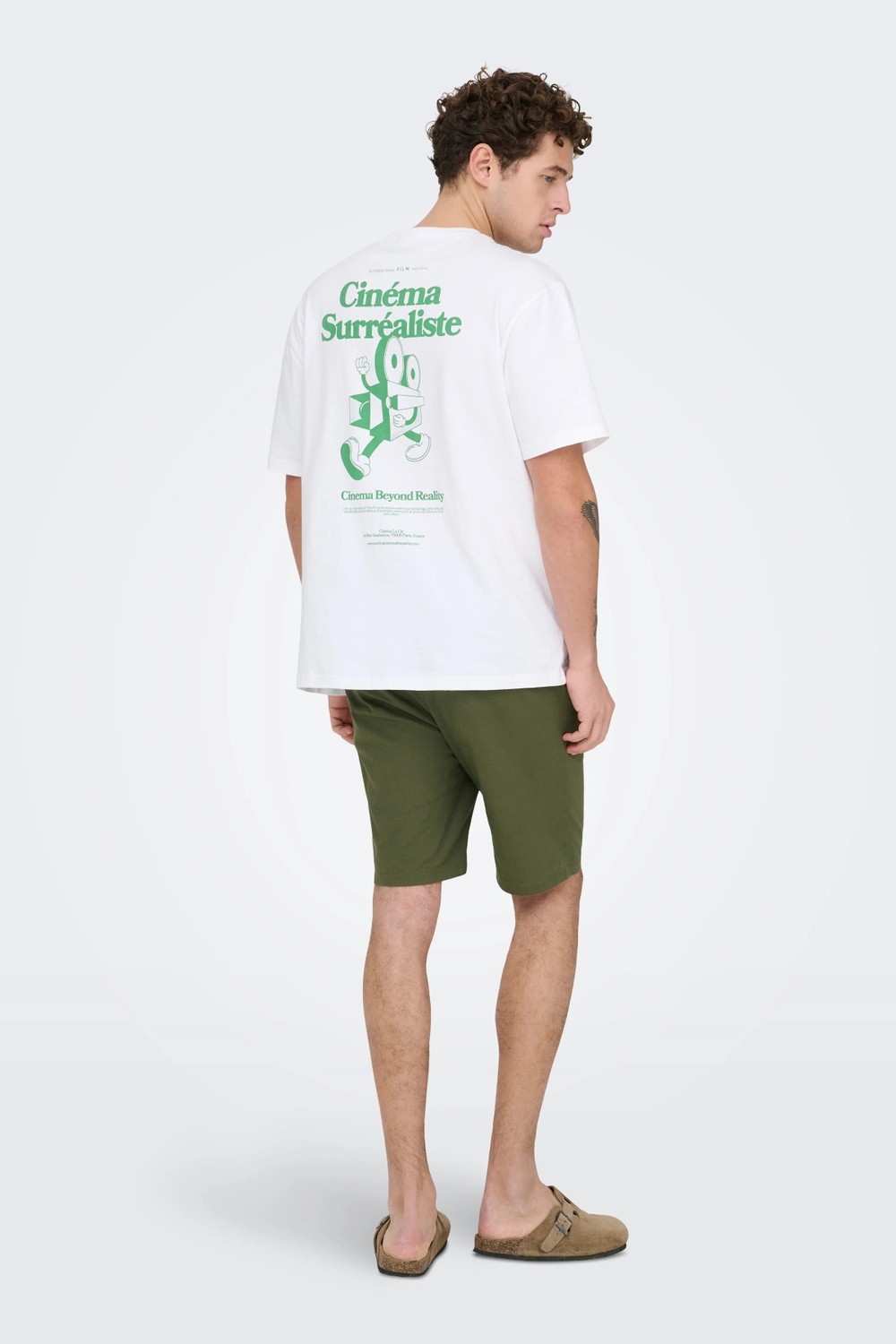 Only & Sons Onsreid Normal Kalıp Pamuklu Normal Bel Short Erkek Short 22036361 görsel 3