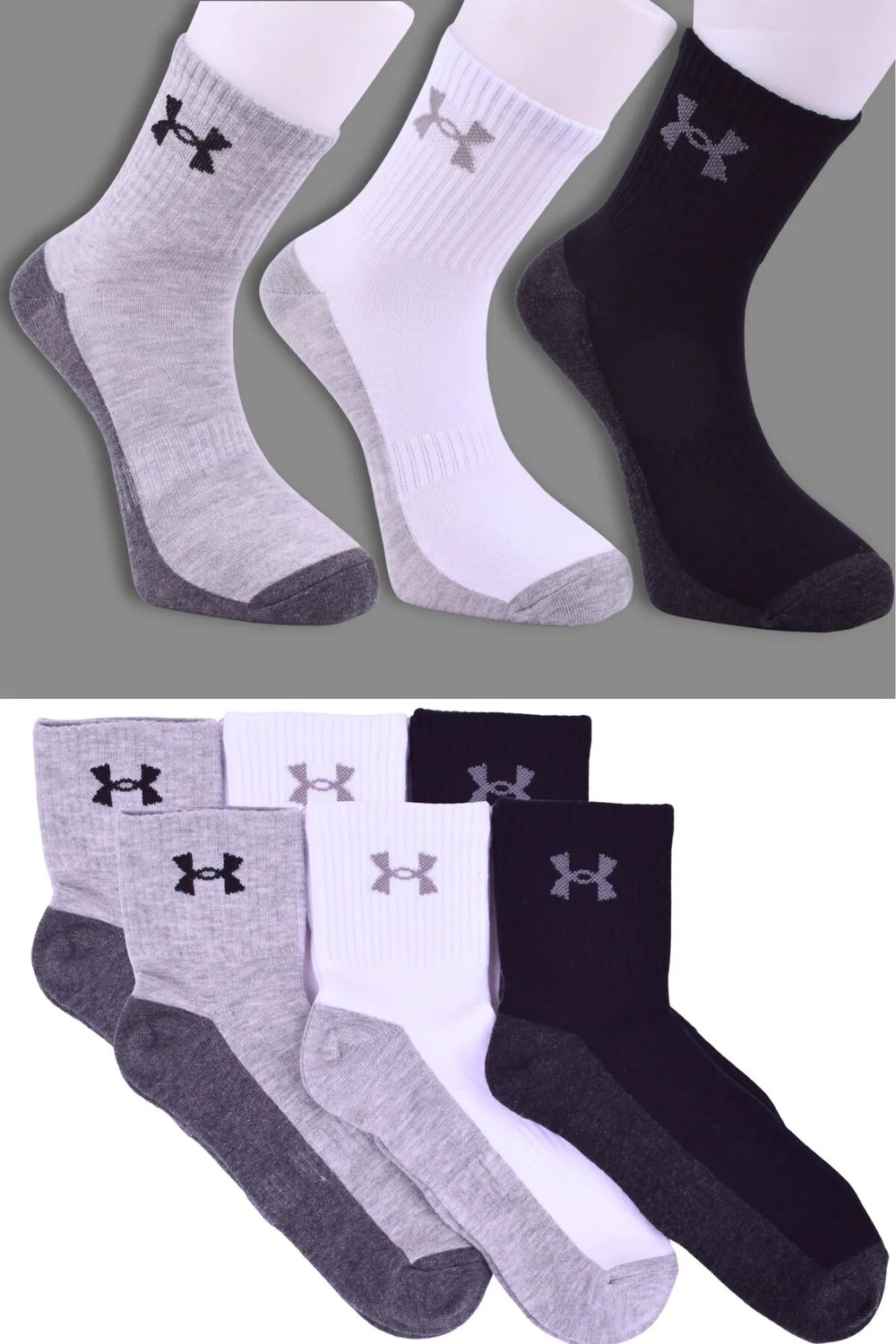Belyy Socks 6 Lı Paket Erkek Spor Çorap görsel 6