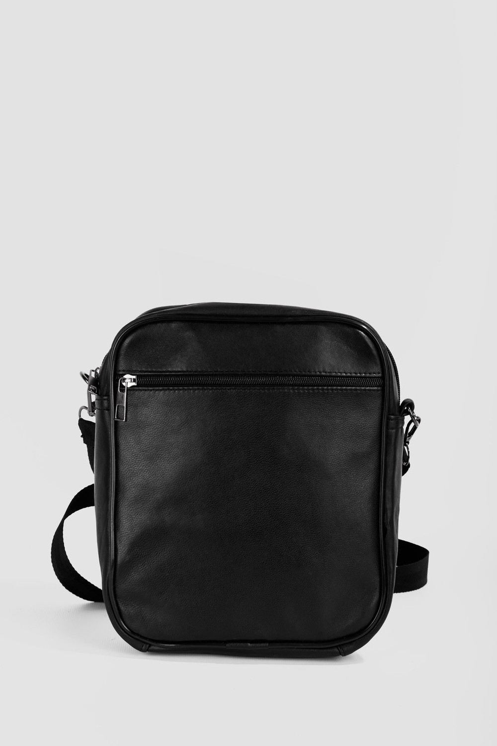 Westbag Hakiki Deri Unisex Çok Gözlü Fermuarlı Postacı Omuz Çantası görsel 2