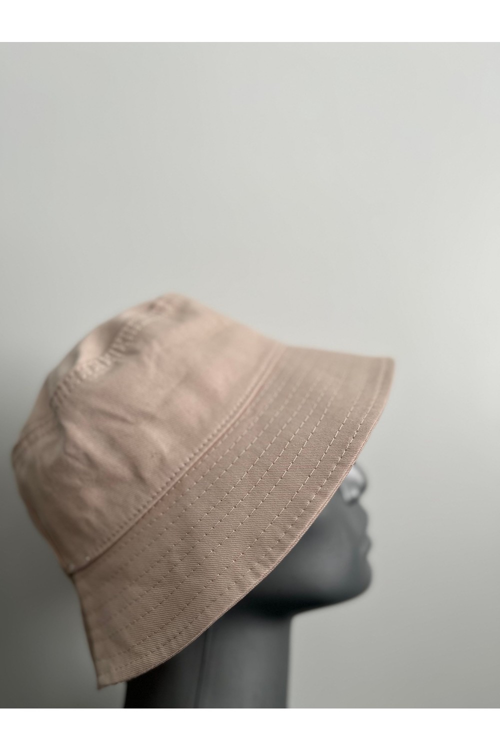 Aydın Şapkacınız Kadın Pamuk Kova Şapka (Bucket Hat), Günlük Şık & Rahat Kullanım | Yazlık Basic Model (58 CM) görsel 5